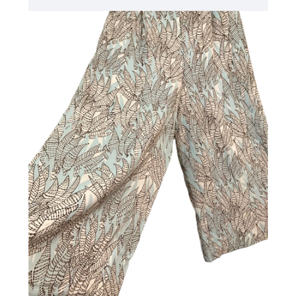 Baby BLUE Tropical Pattern Jumpsuit - H&M - Size 8 - Picture 5 of 8